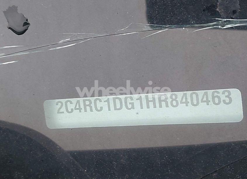 Photo 17 of 2017 Chrysler Pacifica TOURING (VIN 2C4RC1DG1HR840463)