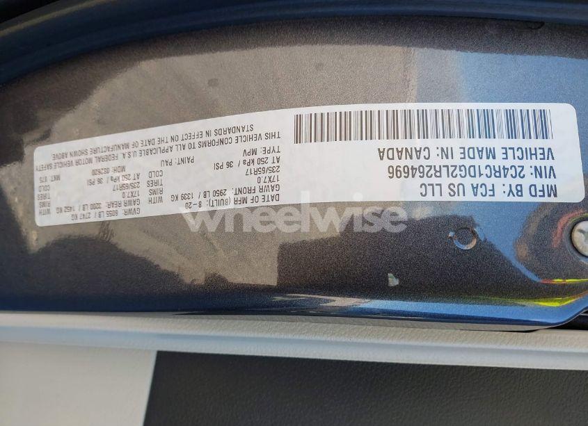 Photo 9 of 2020 Chrysler Voyager LXI (VIN 2C4RC1DG2LR264696)