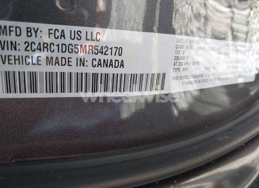 Photo 9 of 2021 Chrysler Voyager LXI (VIN 2C4RC1DG5MR542170)