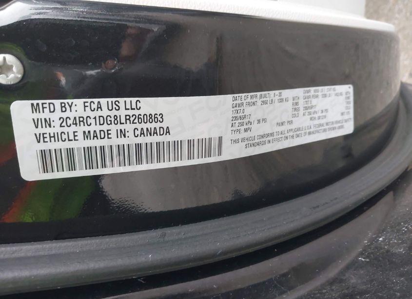 Photo 9 of 2020 Chrysler Voyager LXI (VIN 2C4RC1DG8LR260863)