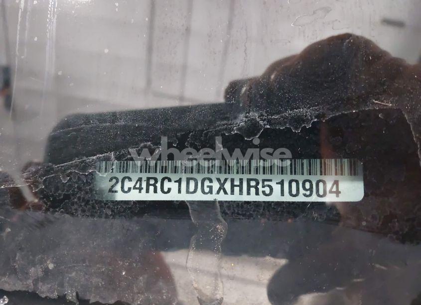 Photo 9 of 2017 Chrysler Pacifica TOURING (VIN 2C4RC1DGXHR510904)