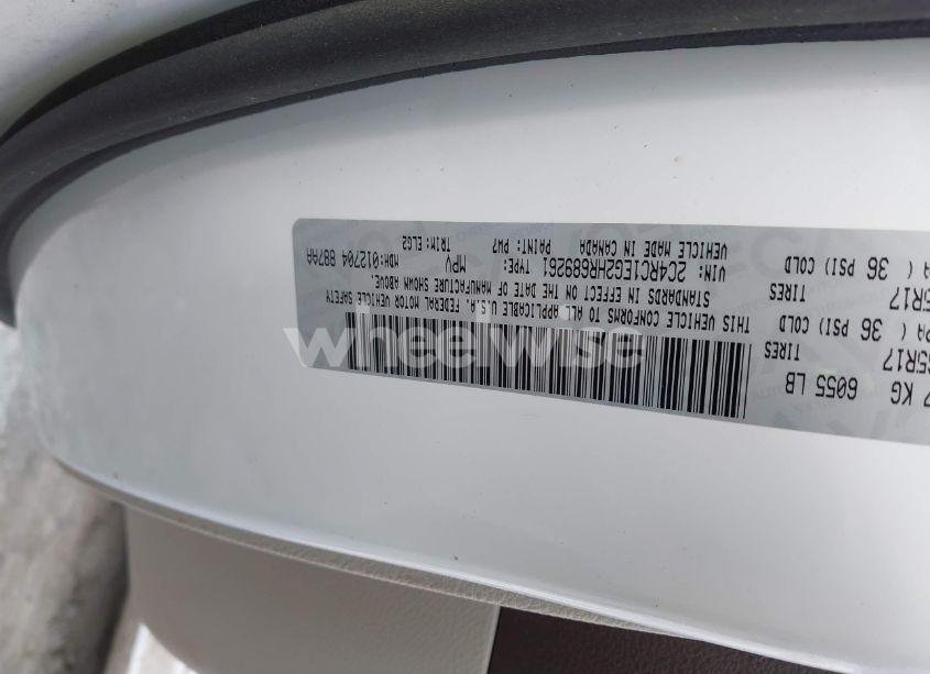 Photo 9 of 2017 Chrysler Pacifica TOURING-L PLUS (VIN 2C4RC1EG2HR689261)