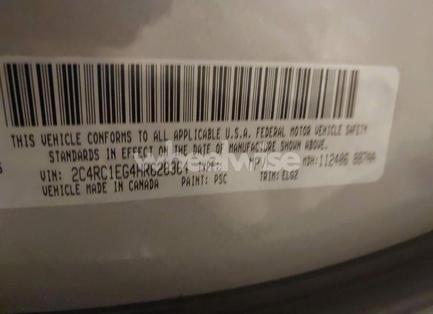 Photo 9 of 2017 Chrysler Pacifica TOURING-L PLUS (VIN 2C4RC1EG4HR628364)