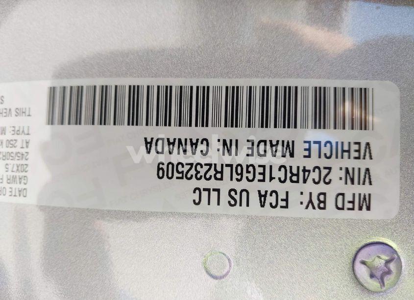 Photo 9 of 2020 Chrysler Pacifica 35TH ANNIVERSARY TOURING L PLUS/TOURING L PLUS (VIN 2C4RC1EG6LR232509)
