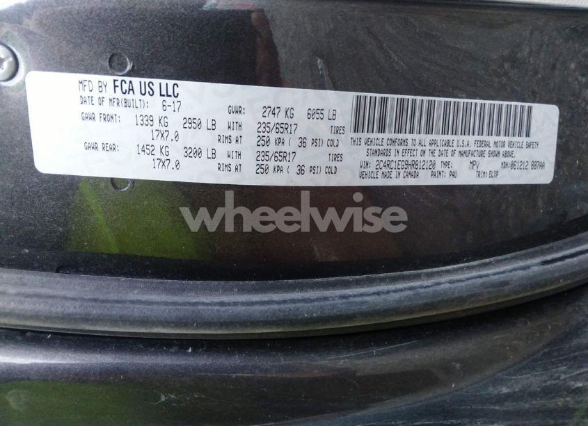 Photo 9 of 2017 Chrysler Pacifica TOURING-L PLUS (VIN 2C4RC1EG9HR812120)