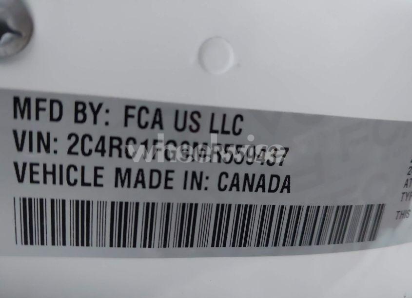 Photo 9 of 2021 Chrysler Pacifica TOURING (VIN 2C4RC1FG9MR559437)