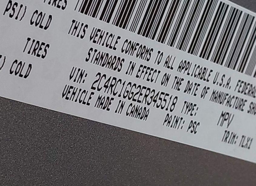 Photo 9 of 2014 Chrysler Town & COUNTRY LIMITED (VIN 2C4RC1GG2ER345518)