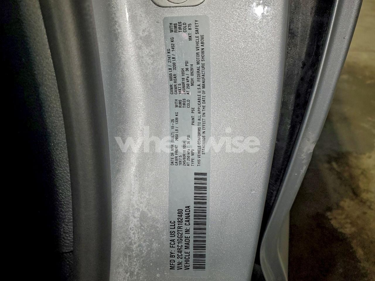 Photo 14 of 2026 CHRYSLER PACIFICA LIMITED (VIN 2C4RC1GG2TR182480)