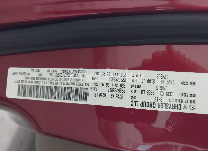 Photo 9 of 2014 Chrysler Town & COUNTRY LIMITED (VIN 2C4RC1GG6ER139375)