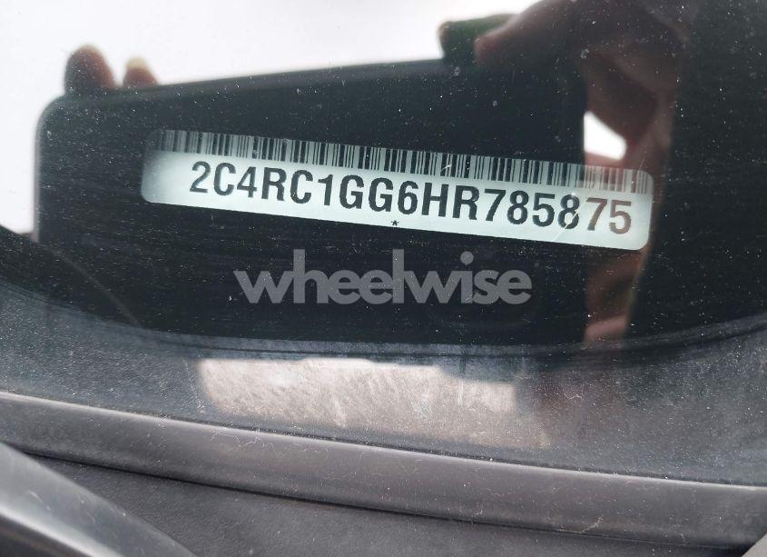 Photo 9 of 2017 Chrysler Pacifica LIMITED (VIN 2C4RC1GG6HR785875)