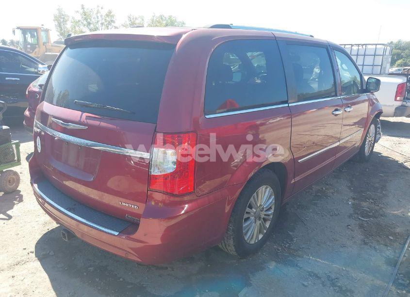 Photo 4 of 2012 Chrysler Town & COUNTRY LIMITED (VIN 2C4RC1GGXCR413500)