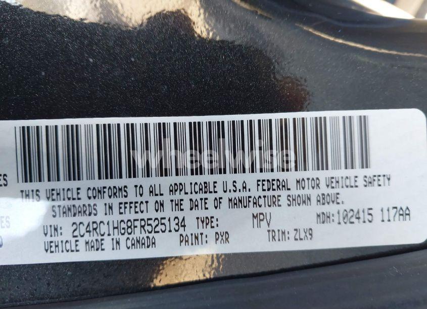 Photo 9 of 2015 Chrysler Town & COUNTRY S (VIN 2C4RC1HG8FR525134)