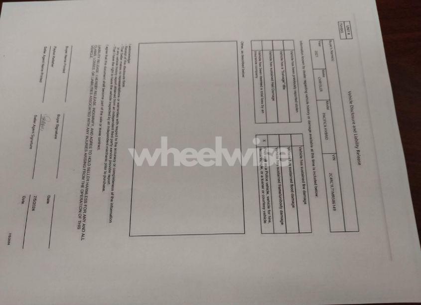 Photo 17 of 2021 Chrysler Pacifica HYBRID TOURING L (VIN 2C4RC1L71MR586149)