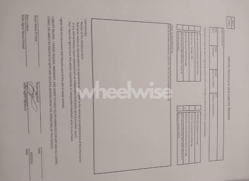 Photo 17 of 2021 Chrysler Pacifica HYBRID TOURING L (VIN 2C4RC1L76MR594571)