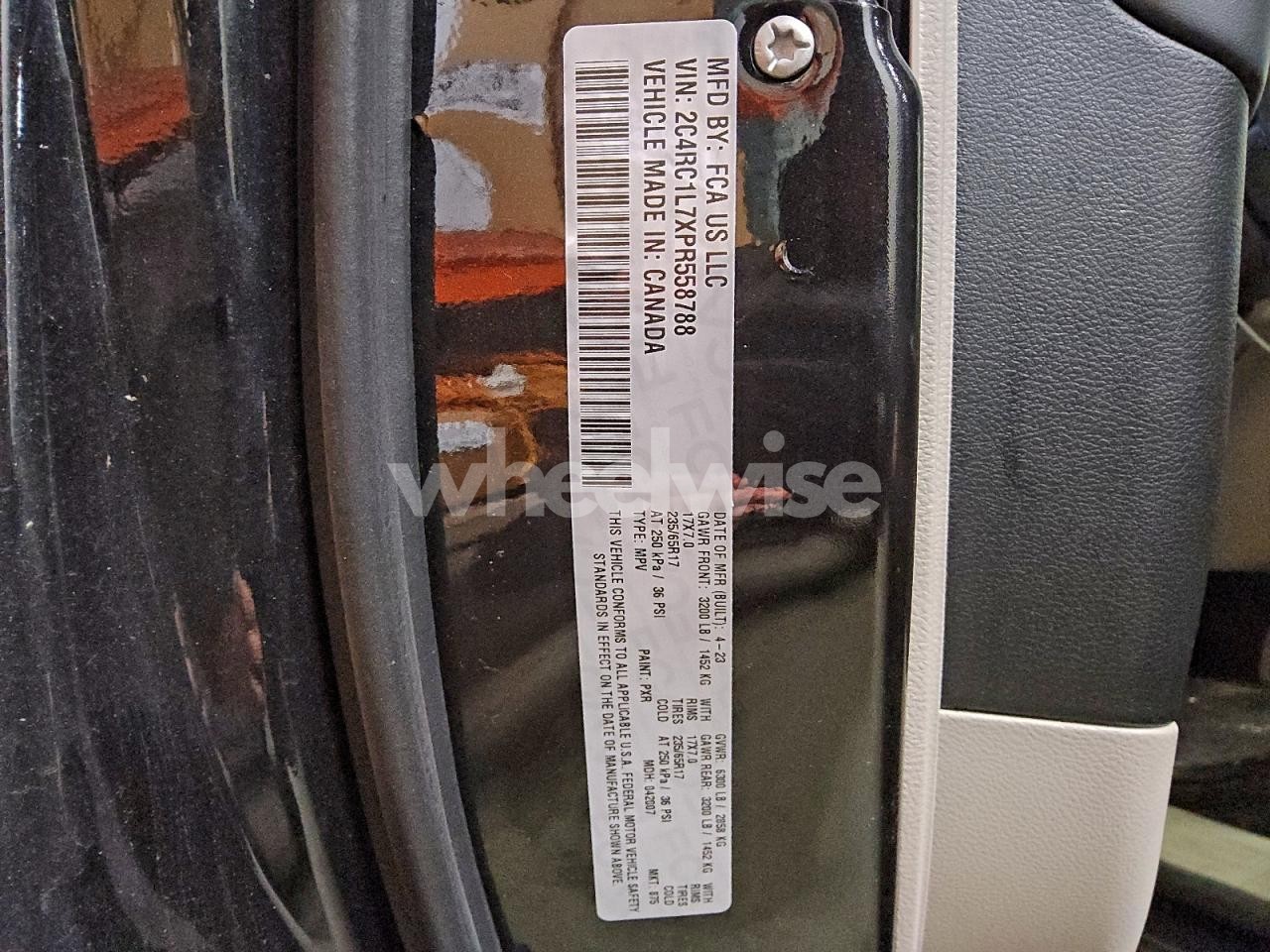 Photo 14 of 2023 CHRYSLER PACIFICA HYBRID TOURING L (VIN 2C4RC1L7XPR558788)