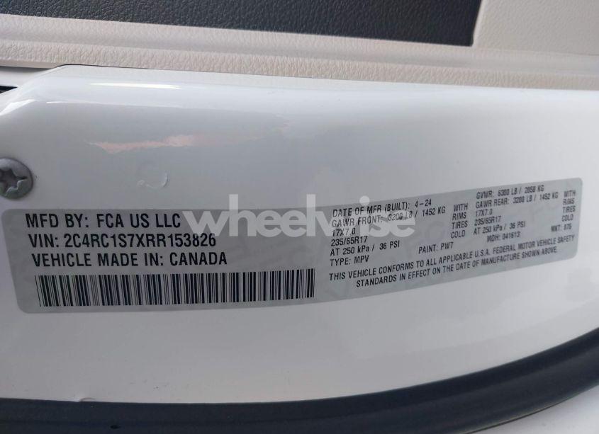 Photo 9 of 2024 Chrysler Pacifica HYBRID SELECT (VIN 2C4RC1S7XRR153826)