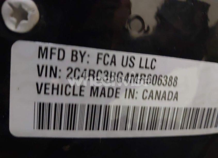 Photo 9 of 2021 Chrysler Pacifica TOURING L AWD (VIN 2C4RC3BG4MR606388)