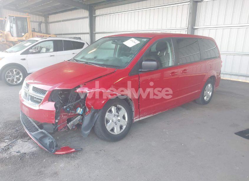 Photo 2 of 2012 Dodge Grand CARAVAN SE/AVP (VIN 2C4RDGBG0CR157374)