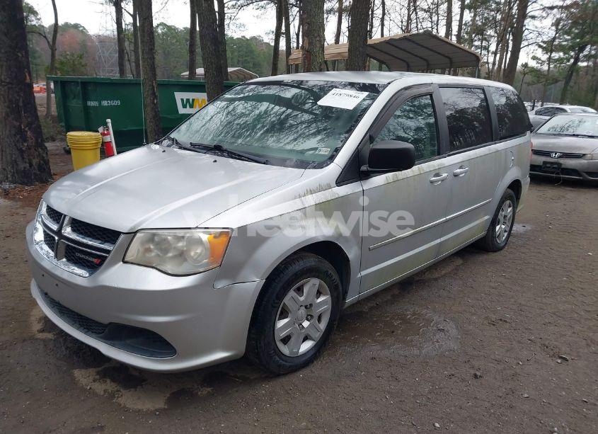 Photo 2 of 2012 Dodge Grand CARAVAN SE/AVP (VIN 2C4RDGBG0CR349524)