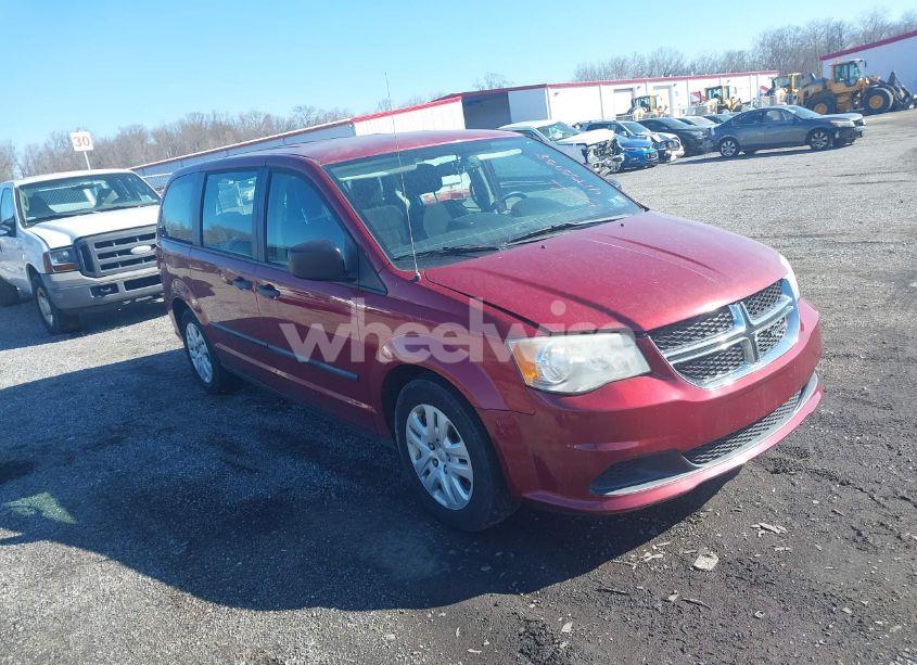 2014 Dodge Grand CARAVAN AMERICAN VALUE PKG (VIN 2C4RDGBG0ER406811) main photo