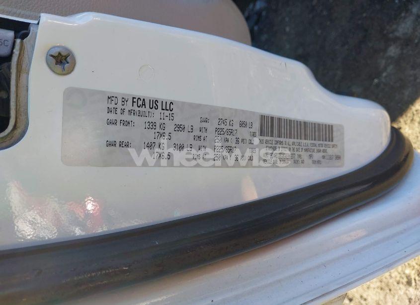 Photo 9 of 2016 Dodge Grand CARAVAN SE PLUS (VIN 2C4RDGBG0GR204277)