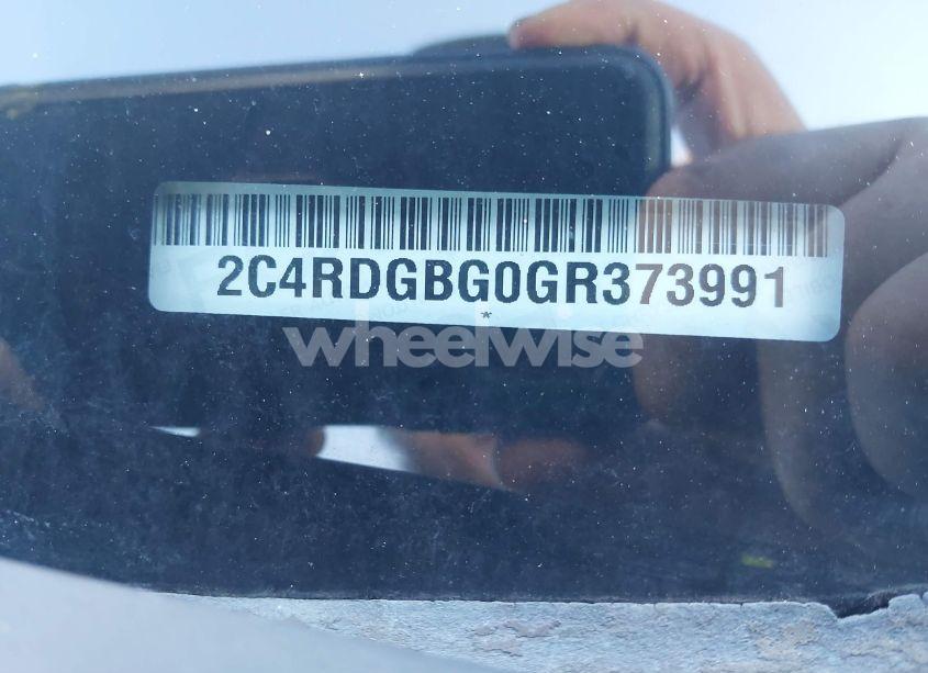 Photo 9 of 2016 Dodge Grand CARAVAN SE (VIN 2C4RDGBG0GR373991)