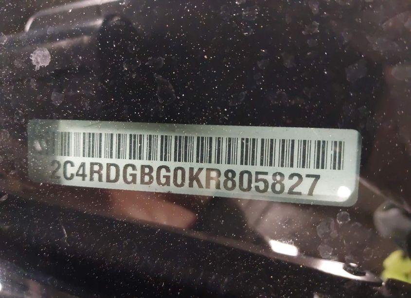 Photo 17 of 2019 Dodge Grand CARAVAN SE (VIN 2C4RDGBG0KR805827)