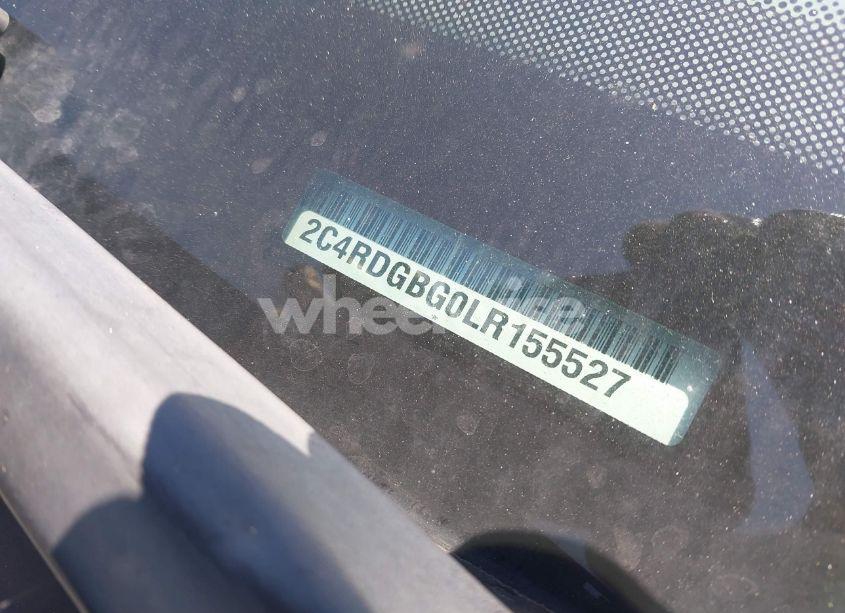 Photo 9 of 2020 Dodge Grand CARAVAN SE (VIN 2C4RDGBG0LR155527)