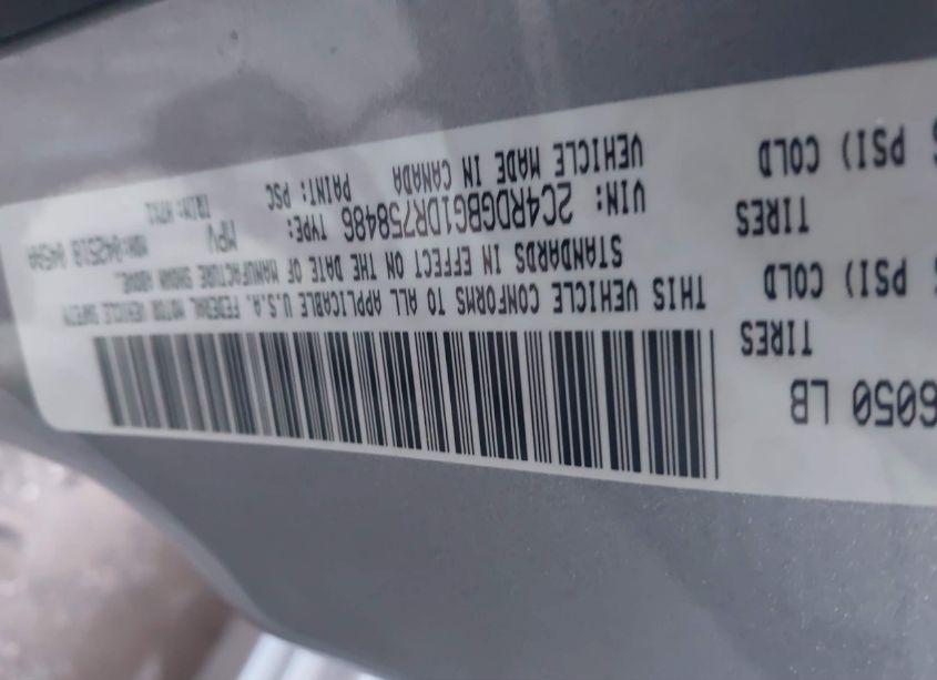 Photo 9 of 2013 Dodge Grand CARAVAN SE (VIN 2C4RDGBG1DR758486)