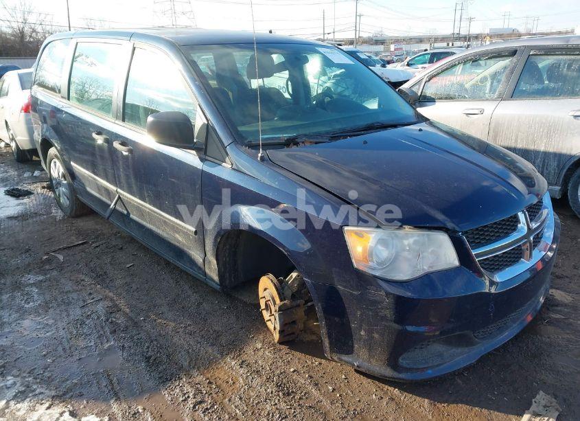 2014 Dodge Grand CARAVAN AMERICAN VALUE PKG (VIN 2C4RDGBG1ER166118) main photo