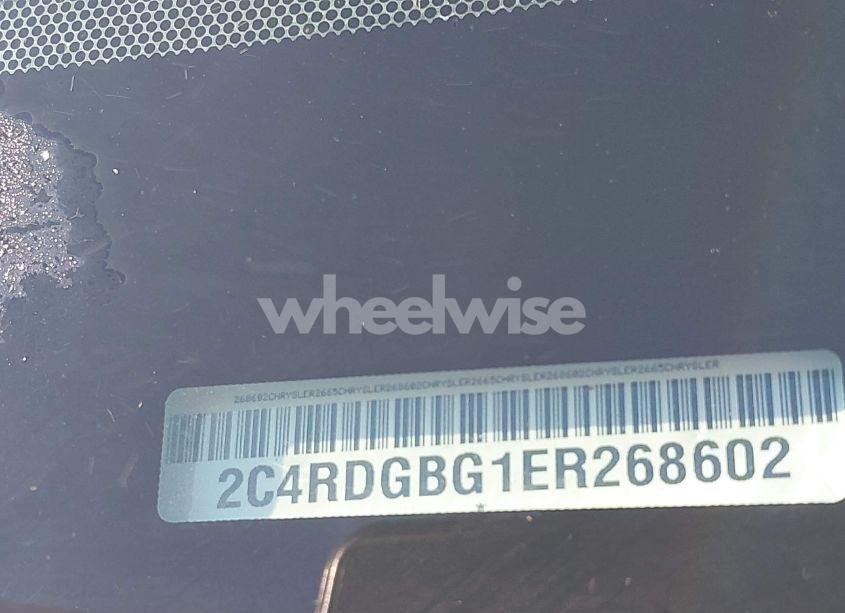 Photo 9 of 2014 Dodge Grand CARAVAN AMERICAN VALUE PKG (VIN 2C4RDGBG1ER268602)