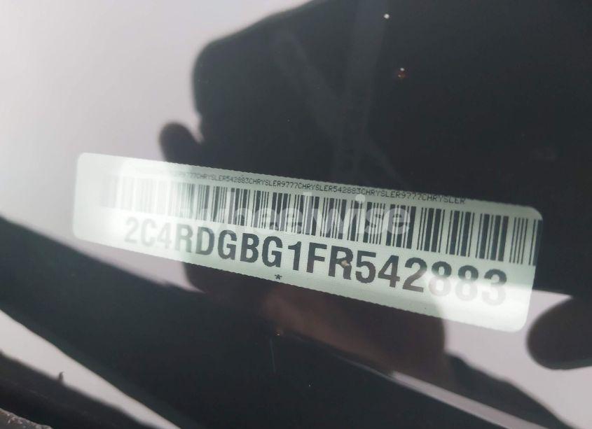 Photo 9 of 2015 Dodge Grand CARAVAN SE (VIN 2C4RDGBG1FR542883)