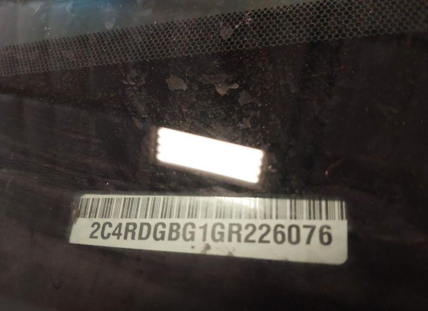 Photo 9 of 2016 Dodge Grand CARAVAN SE PLUS (VIN 2C4RDGBG1GR226076)