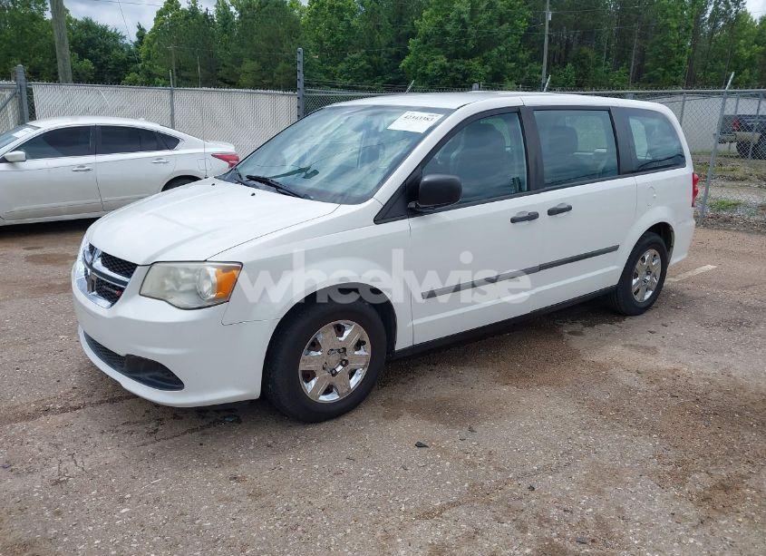 Photo 2 of 2012 Dodge Grand CARAVAN SE/AVP (VIN 2C4RDGBG2CR254754)