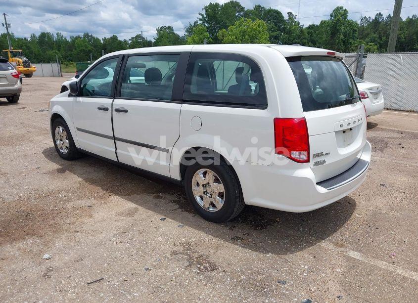 Photo 3 of 2012 Dodge Grand CARAVAN SE/AVP (VIN 2C4RDGBG2CR254754)