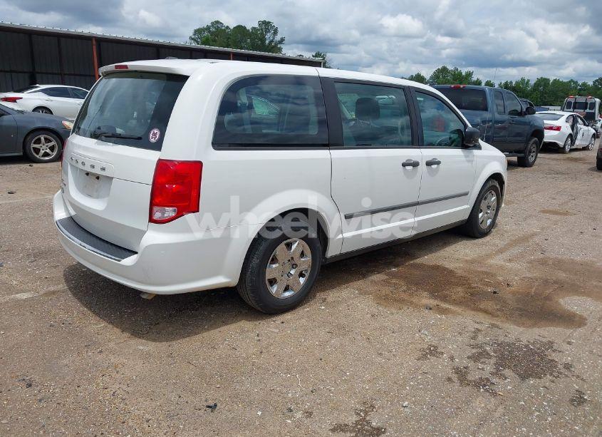 Photo 4 of 2012 Dodge Grand CARAVAN SE/AVP (VIN 2C4RDGBG2CR254754)