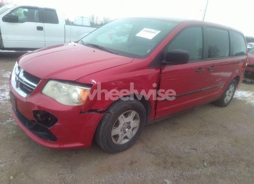 Photo 2 of 2012 Dodge Grand CARAVAN SE/AVP (VIN 2C4RDGBG2CR272607)