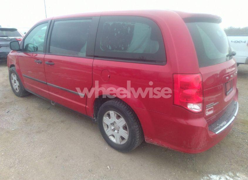 Photo 3 of 2012 Dodge Grand CARAVAN SE/AVP (VIN 2C4RDGBG2CR272607)