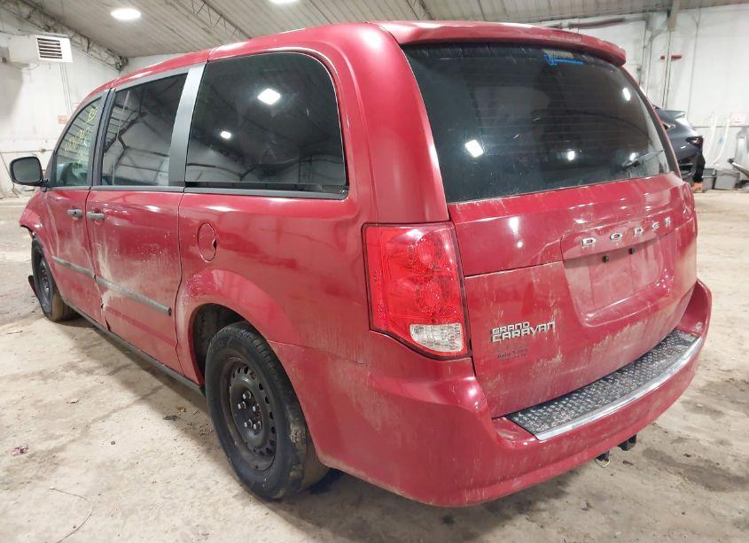 Photo 3 of 2012 Dodge Grand CARAVAN SE/AVP (VIN 2C4RDGBG2CR336371)