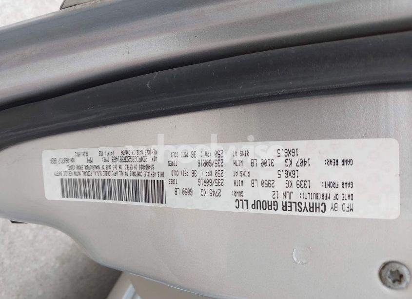 Photo 9 of 2012 Dodge Grand CARAVAN SE/AVP (VIN 2C4RDGBG2CR381469)