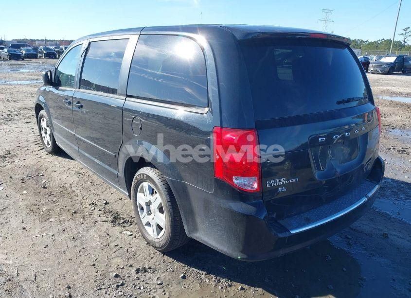 Photo 3 of 2012 Dodge Grand CARAVAN SE/AVP (VIN 2C4RDGBG2CR396151)