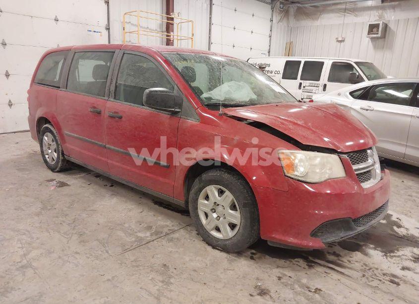 2013 Dodge Grand CARAVAN AMERICAN VALUE PKG (VIN 2C4RDGBG2DR543781) main photo