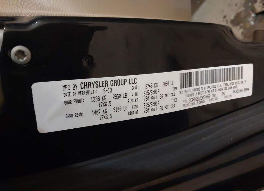 Photo 9 of 2014 Dodge Grand CARAVAN SE (VIN 2C4RDGBG2ER170050)