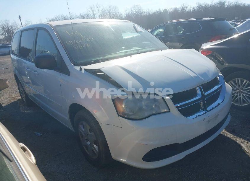 2012 Dodge Grand CARAVAN SE/AVP (VIN 2C4RDGBG3CR402975) main photo