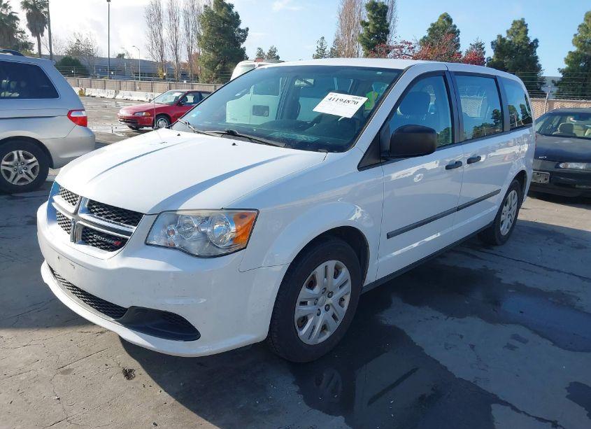 Photo 2 of 2014 Dodge Grand CARAVAN AMERICAN VALUE PKG (VIN 2C4RDGBG3ER249341)