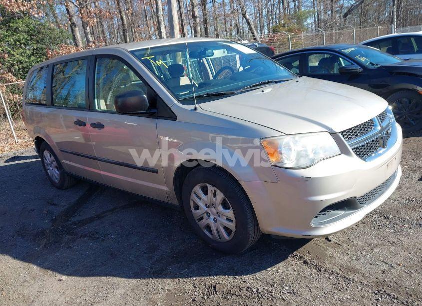 2014 Dodge Grand CARAVAN AMERICAN VALUE PKG (VIN 2C4RDGBG3ER452732) main photo