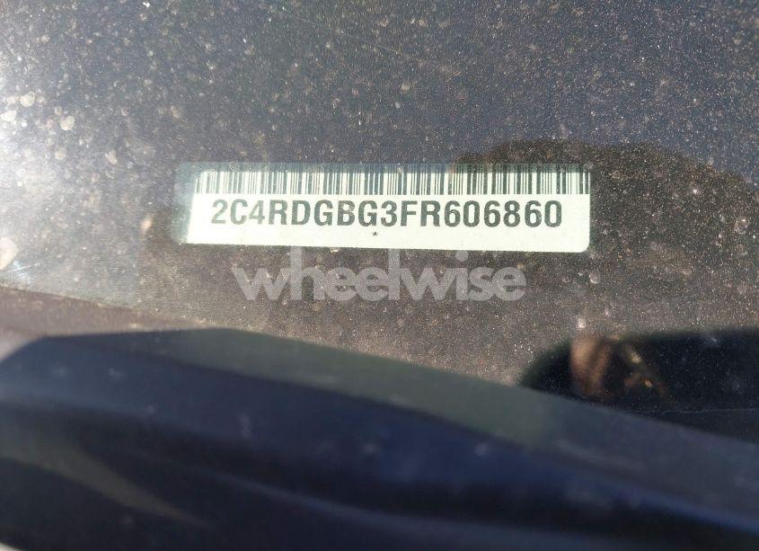 Photo 9 of 2015 Dodge Grand CARAVAN SE (VIN 2C4RDGBG3FR606860)