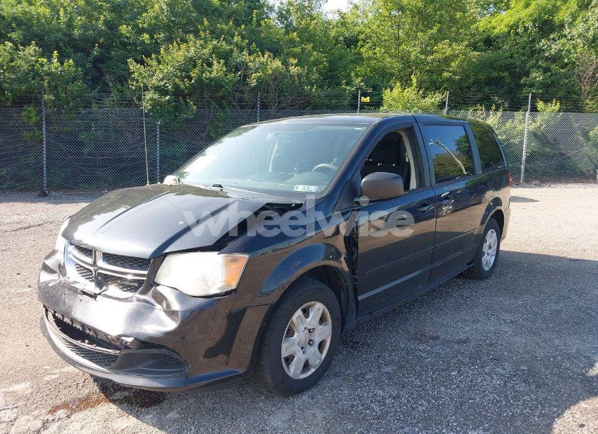 Photo 2 of 2012 Dodge Grand CARAVAN SE/AVP (VIN 2C4RDGBG4CR131246)