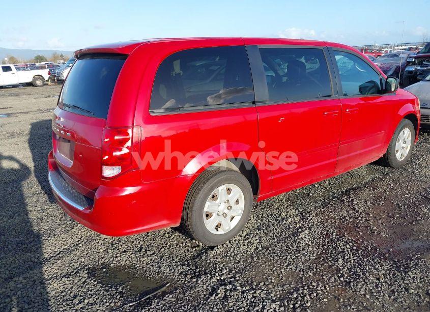 Photo 4 of 2012 Dodge Grand CARAVAN SE/AVP (VIN 2C4RDGBG4CR288095)