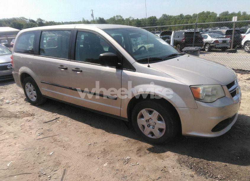 2013 Dodge Grand CARAVAN AMERICAN VALUE PKG (VIN 2C4RDGBG4DR506196) main photo